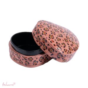 Wooden Handpainted Heart Box Flori