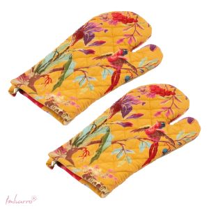 Ovenwanten Paradise - set van 2 Yellow